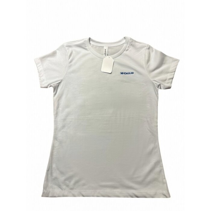Bella + Canvas Bella + Canvas Women's Relaxed Triblend T-Shirt White w/McCallie
