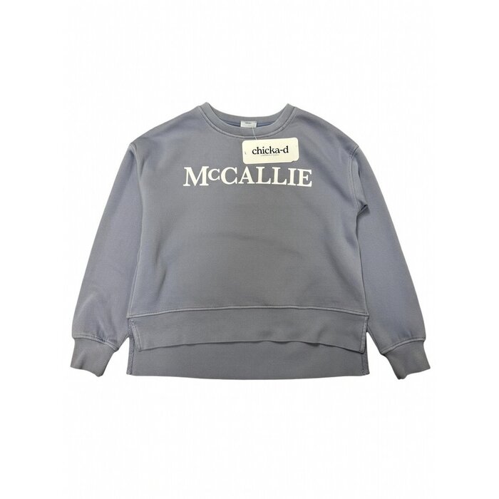 Chicka-d Women's Malibu Ocean Crew Cropped w/McCallie