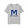 Chicka-d Women's V-Happy Jersey, Heather Grey w/ M McCallie