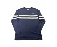 Chicka-d W Varsity LS Navy w/McCallie