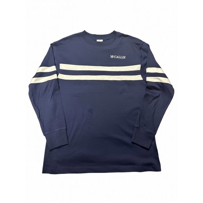 Chicka-d W Varsity LS Navy w/McCallie