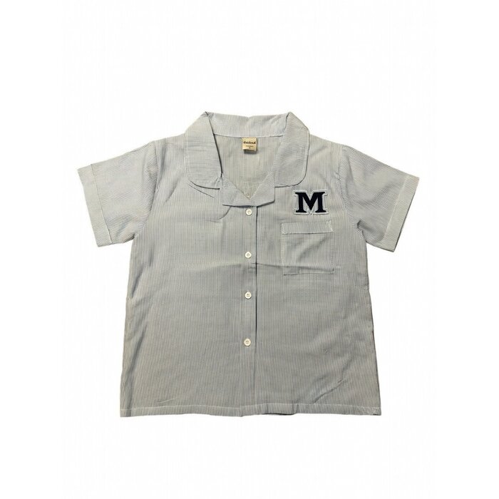 Chicka-d Women's PJ shirt blue w/M