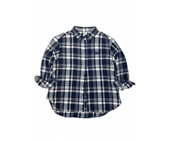 Chicka-D Boyfriend Plaid Navy w/M