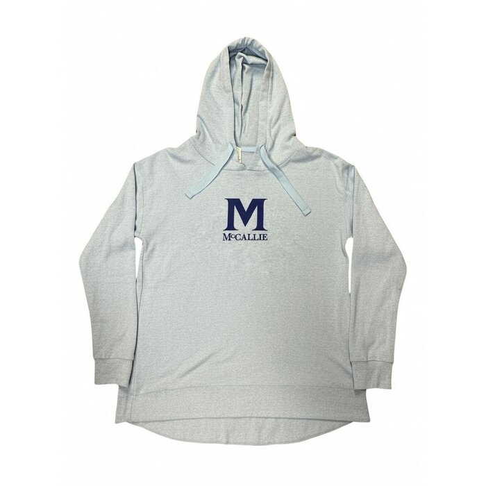 Artisans Artisans Women's Chambray Hooded pullover w/ M McCallie
