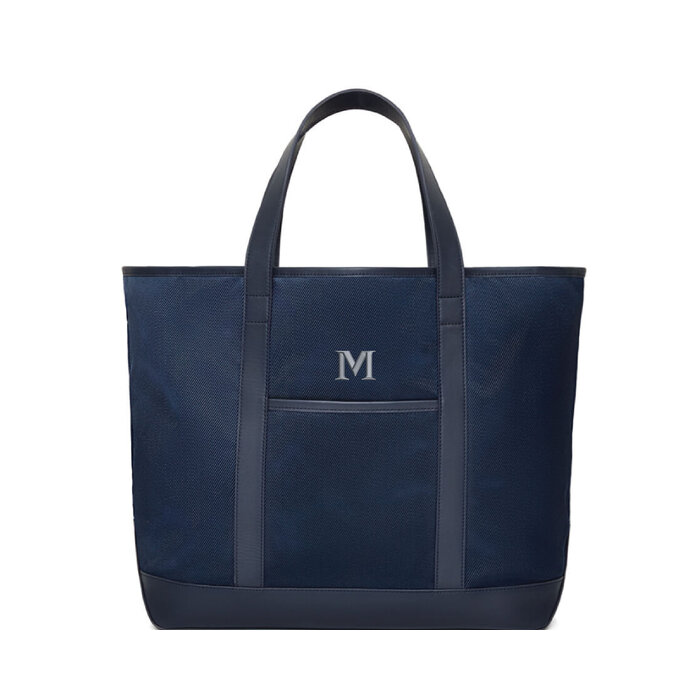 Holderness & Bourne Treadwell Tote Navy w/M