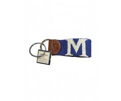 Smathers & Branson Key Fob Blue w/ M