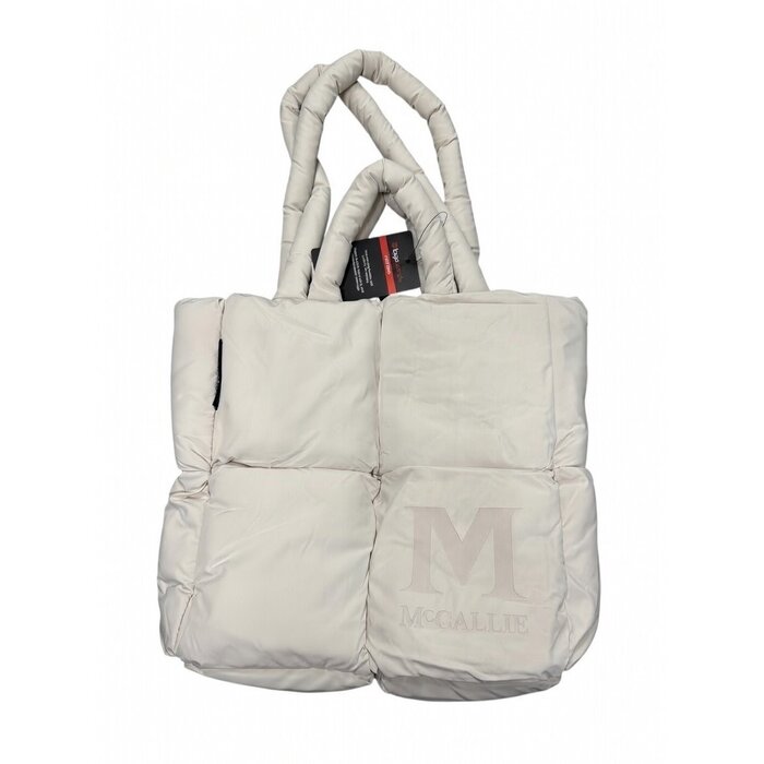 Logo Brands McCallie Puff Sand Tote