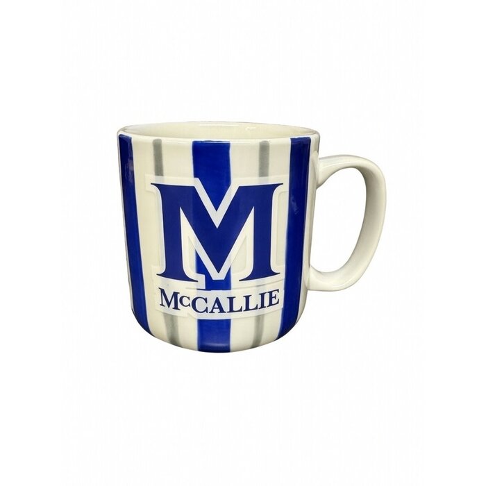 Logo Brands Brushstroke Stripe Mug w/ M McCallie