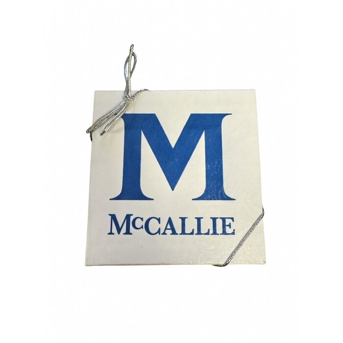 M McCallie Coasters 2 pack in gift box
