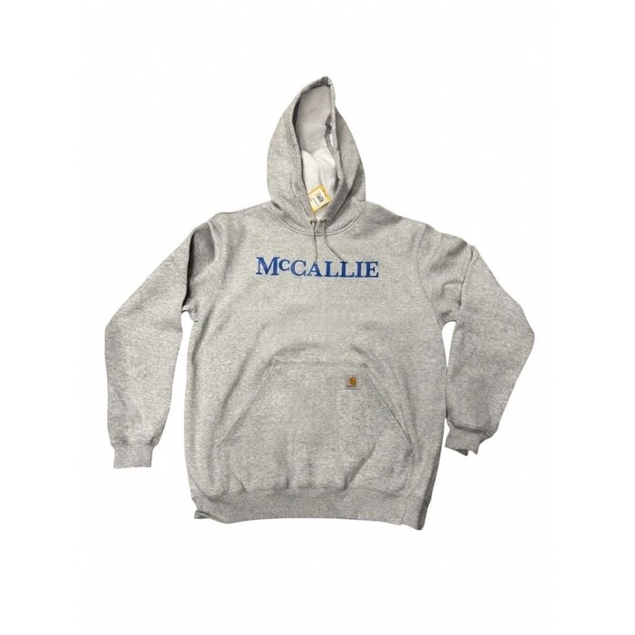 Carhartt Carhartt Men'sGrey Hooded Sweatshirt w/McCallie
