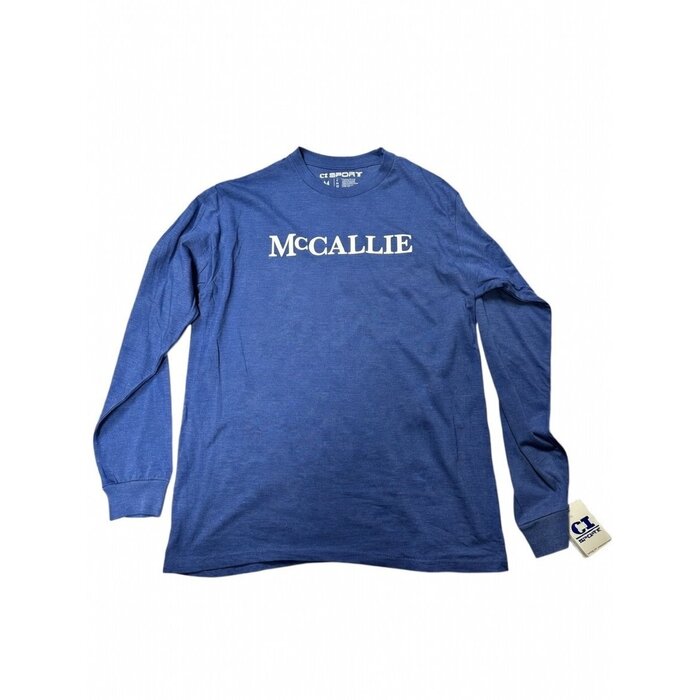 CI Sport LS Tee Royal Heather w/ McCallie