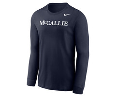 Nike Men's Legend LS Tee Navy with McCallie