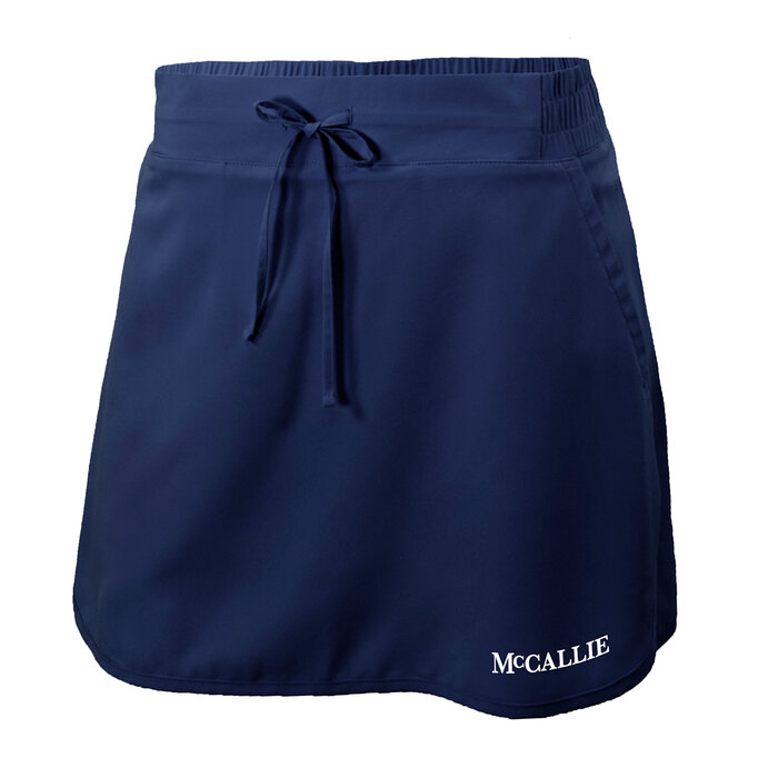 Columbia Women's Omni-Wick Lakewood Pines Skort Navy w/McCallie
