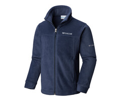 Columbia Youth Steens Mtn. Fleece Navy w/ McCallie
