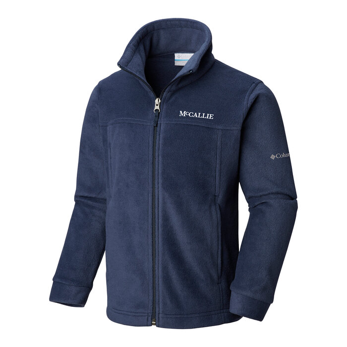 Columbia Youth Steens Mtn. Fleece Navy w/ McCallie