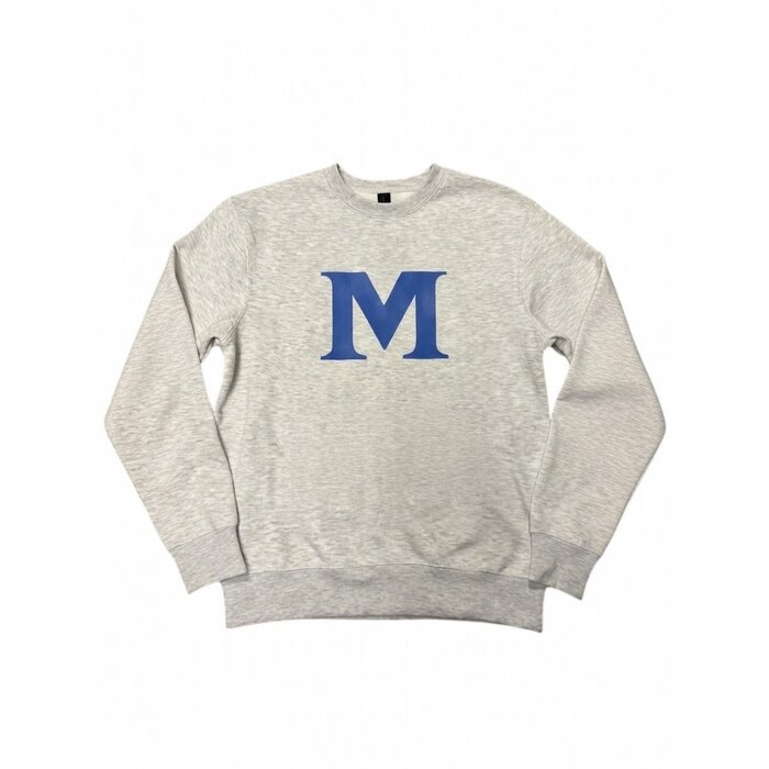 Forerunner Mens  Fleece Oatmeal Crew with M