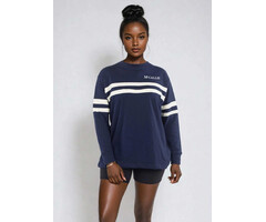 Chicka-d W Varsity LS Navy w/McCallie