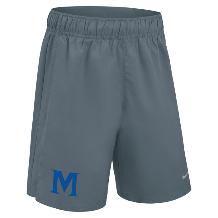 Nike Boy's  Dri-Fit Challenger Short Smoke Grey Hthr w/M