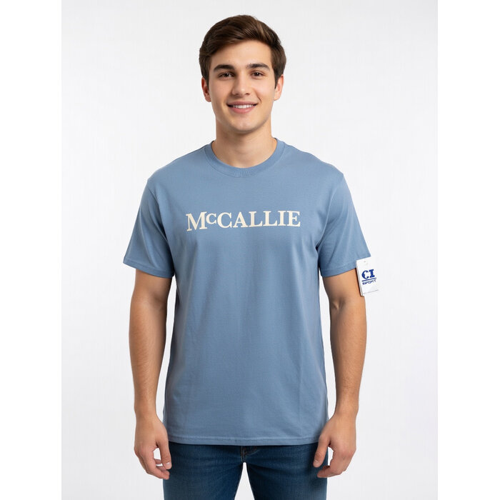 Port & Co. Port & Co. Beach Wash Tee Faded Denim w/ McCallie