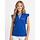 ST Women's Dayna Ruffle Polo Tank Blue w/ McCallie