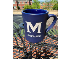 MK Matte Mug Cobalt Blue w/ M Grandparent