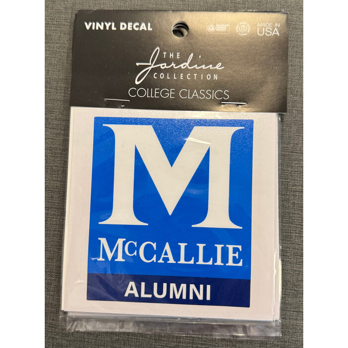 McCallie Vinyl Decal Alumni