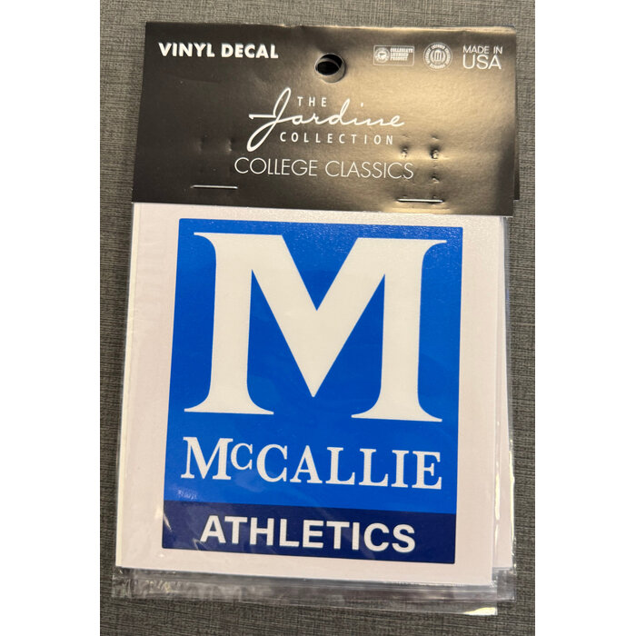 McCallie Vinyl Decal Athletics