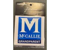 McCallie Vinyl Decal Grandparents