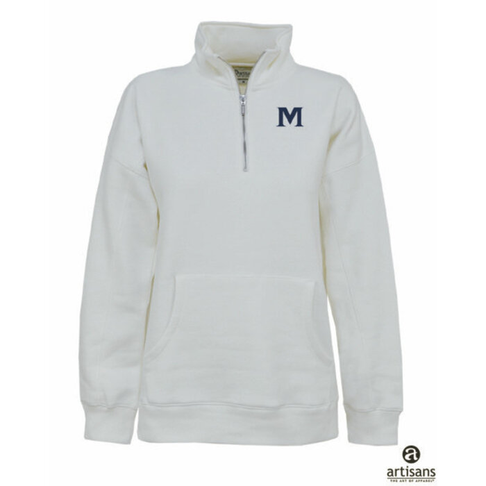 Artisans Artisans Evie 1/4 Zip Vanilla w/ M