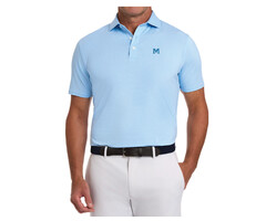 H & B Holland SS Hthrd Vista Blue w/ M