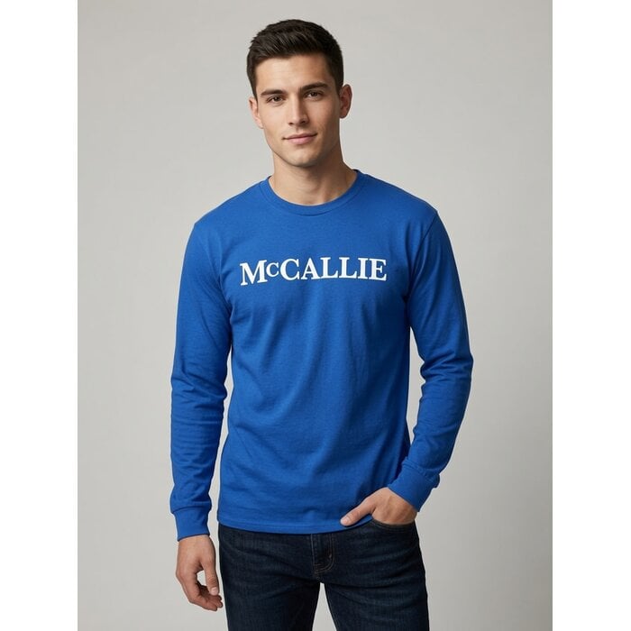 Freedomwear Harley II LS Tee Royal w/ McCallie