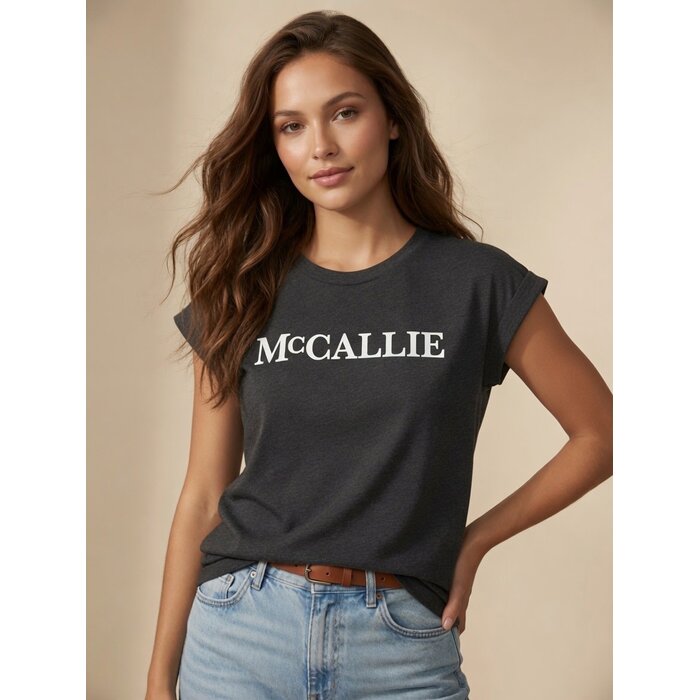 CI Sport Women's Vintage Wash Tee Washed Navy w/ McCallie