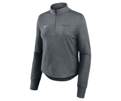 Womens Dri-fit swift half zip smoke Grey w/McCallie
