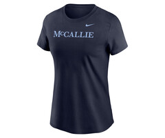 Nike Women's Core Cotton SS Tee Navy w/ McCallie