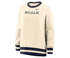 Nike Women's Phoenix Oversized Crew Nat/Nvy w/ McCallie