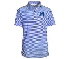 Garb Boys Carson Stripe Polo Royal w/ M