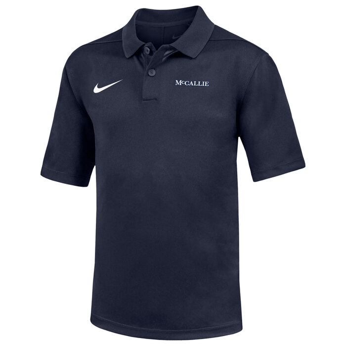 Youth Nike Navy Victory Polo w/McCallie