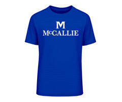 Garb Boys Kovan Perf TShirt Royal w/ M McCallie