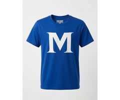 Freedom Wear Youth Berry Easy Cotton Tee Royal w/ M