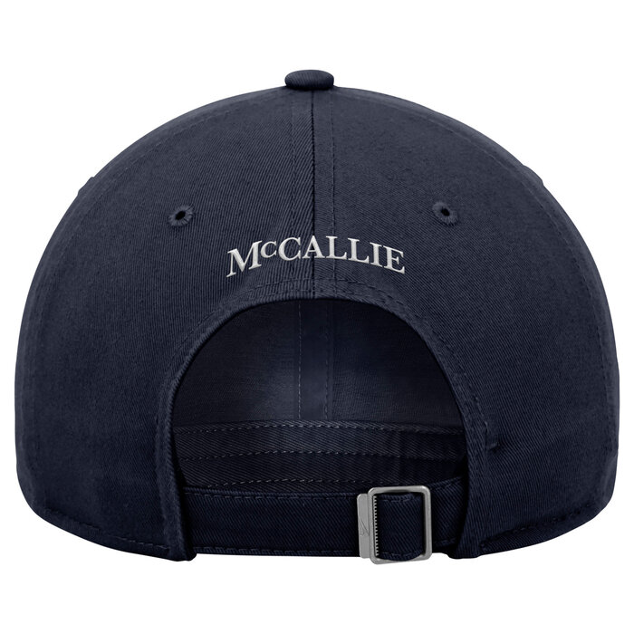 Nike Club Unstructured Cap Navy w/ M Patch