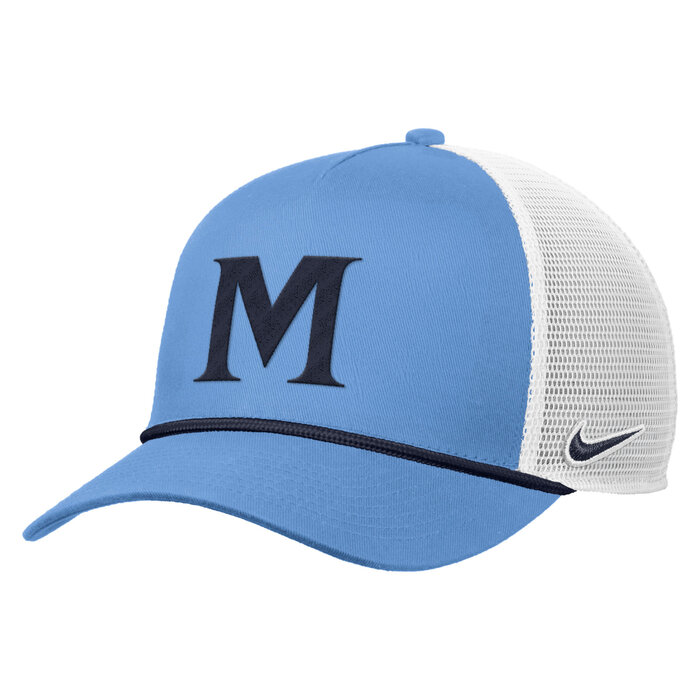 Nike Rise Visor Rope Trucker Hat ValrBlue w/ M