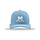 Richardson 112 Trucker Columbia Blue/White w/ M McCallie