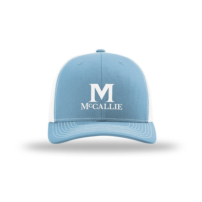 Richardson Richardson 112 Trucker Columbia Blue/White w/ M McCallie