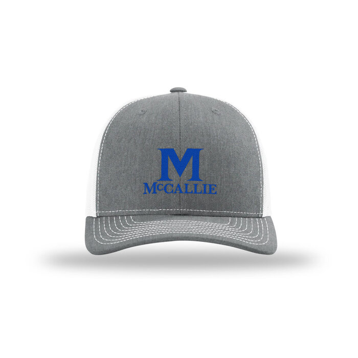 Richardson Richardson 112 Trucker Hat Hthr Grey/Wht w/ M McCallie