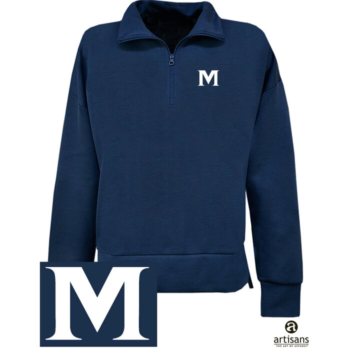 Artisans Artisans Cora 1/4 Zip Navy w/ M