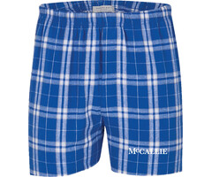 College House Flannel Boxer Short w/ McCallie