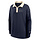 Nike Women's Essential Oversized LS Polo NVY/NAT w/ McCallie