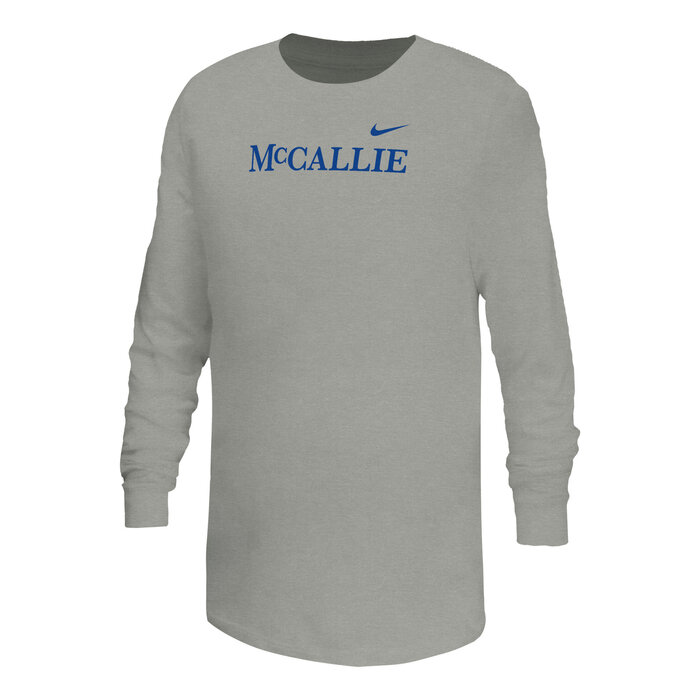 Nike Boys Legend LS Tee DkHthr w/ McCallie