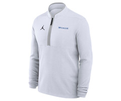 Nike Dri-Fit Victory Jordan 1/4 Zip White w/ McCallie