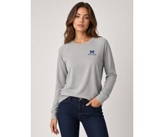 Camp David Camp David Women's Bumblebee Crew Naval Htr w/ M McCallie